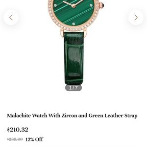 99% NEW LOLA ROSE green watches